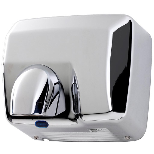 [M435-B] Sèche-mains automatique avec buse orientable 360°, inox brillant - 5477