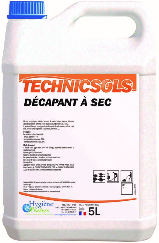 [1063] Décapant puissant à sec / 5L