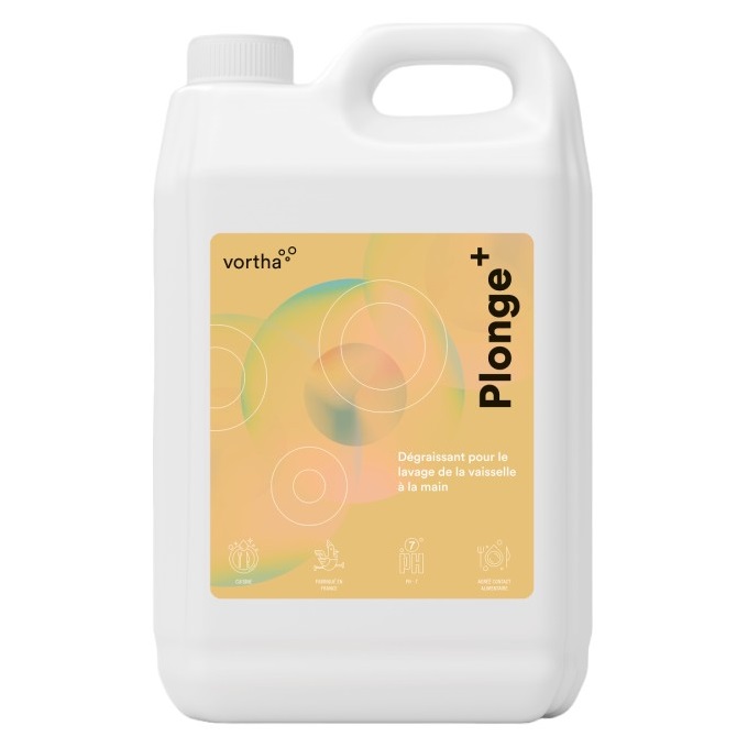 [3036_SO] Vortha PLONGE+ liquide vaisselle mains  / 5L
