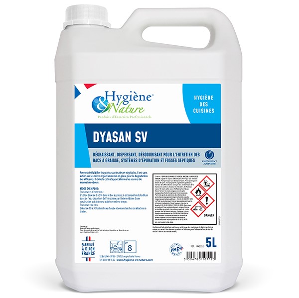 AP - Dyasan SV - Traitement biologique canalisations / 5L