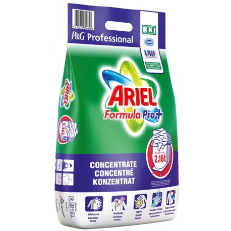 Lessive désinfectante ARIEL PRO+ / 13Kg