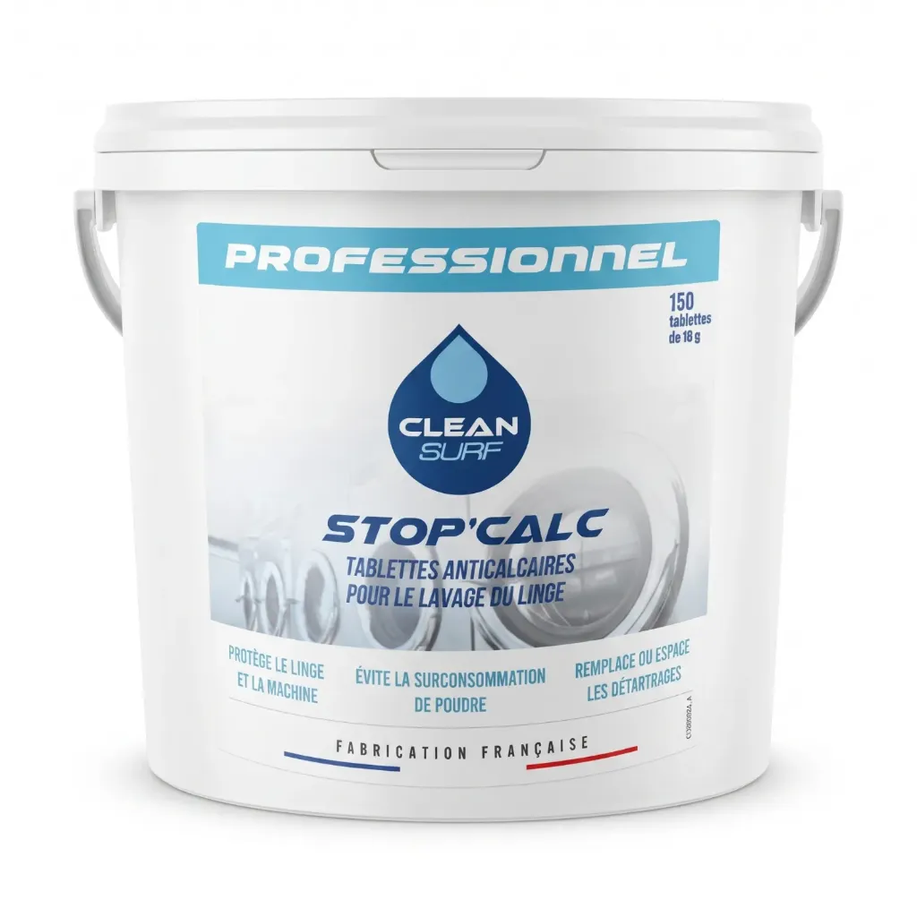 Additif lessive tablettes anticalcaire / 2.25kg