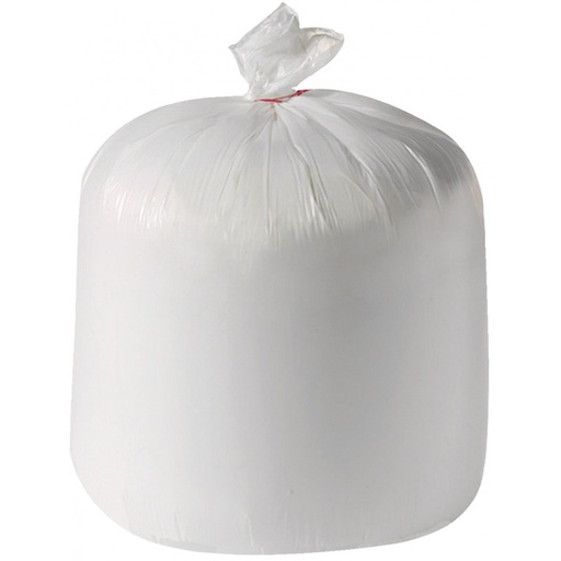 Sacs poubelles blanc 20L PEHD 11µ / CT 1000