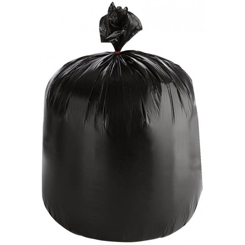 Sacs poubelles noir 50L RLV BD 27µ / CT 500 ♻
