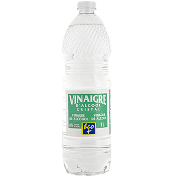 Vinaigre d'alcool cristal 8° / 1.5L