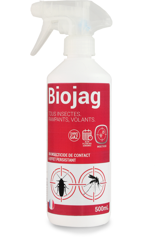 [8238] Insecticide BIOJAG écologique rampants et volants / 500ml