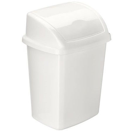 Poubelle à couvercle basculant  plastique 25L