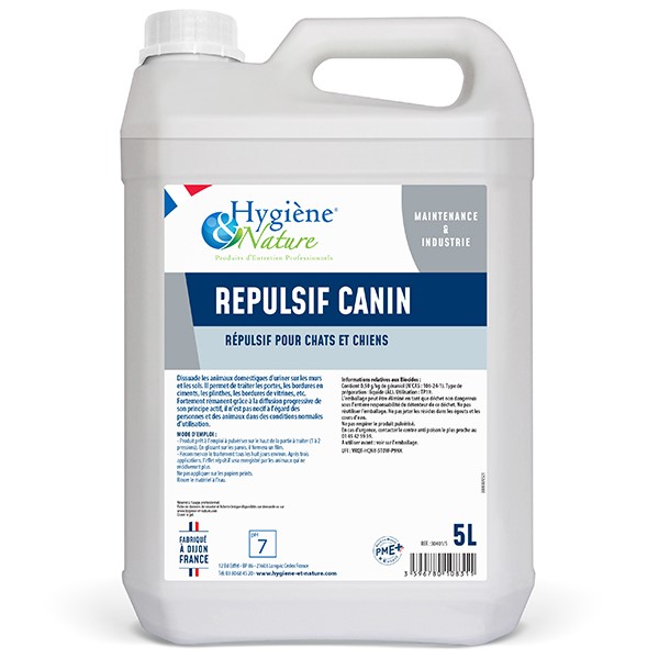 [9179] Tiros Répulsif Canin / 5L (chats et chiens)