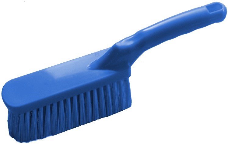 [3282] Balayette alimentaire manche court (Bleu)