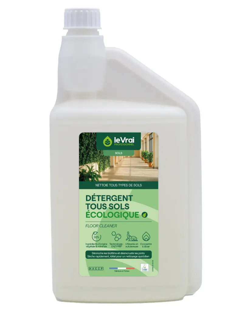 [1062] Enzypin détergent sols et multi surfaces Ecolabel 5358 / 1L