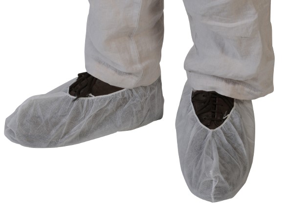 [3406] Surchaussures PLP non tissé blanc / CT 100