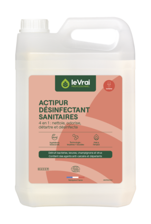 Actipur Nettoyant désinfectant virucide Sanitaires PAE 5518 Ecocert / 5L