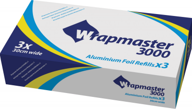 [4315] AP - WRAPMASTER Recharge Papier aluminium 30cm / Carton 3rlx 200m