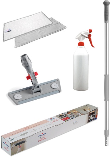 Kit BRILLANT nettoyage vitres & surfaces hautes