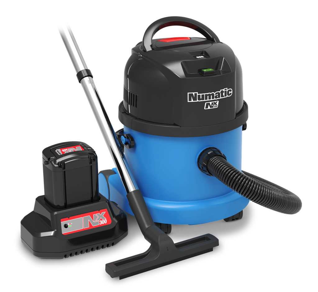 Numatic aspirateur à eau et poussiere sans fil à batterie lithium "le bleu" - WBV370NX