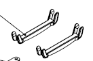 Numatic clip de fixation de roues sur châssis TGB3045