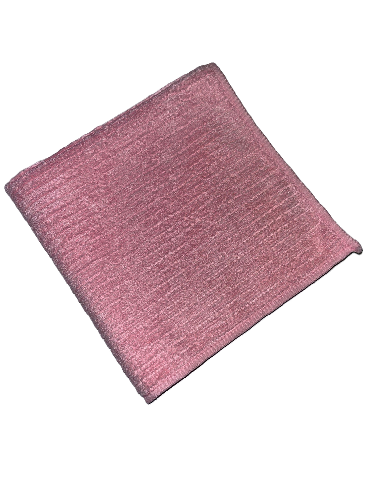 Chiffon microfibre épais 40x40cm 250g- ROSE