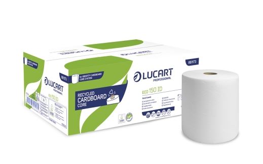 [5500] IDENTITY essuie-mains Lucart Eco150ID mandrin carton/ CT 6 rlx - 861173