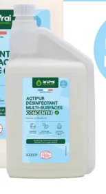 Actipur Multi-surfaces désinfectant virucide ultra concentré 5543 Ecocert / 1L