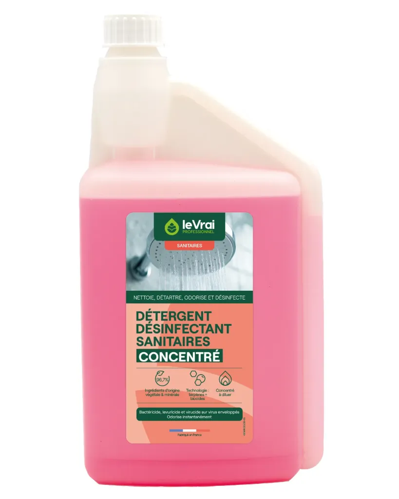 Nettoyant désinfectant virucide Sanitaires ultra concentré 4515 / 1L