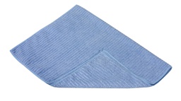 [1193] Serpillière microfibre 50x60cm bleue 220g/m²