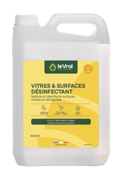 [2053] Le Vrai VSD, Nettoyant désinfectant vitres et surfaces 4632 / 5L