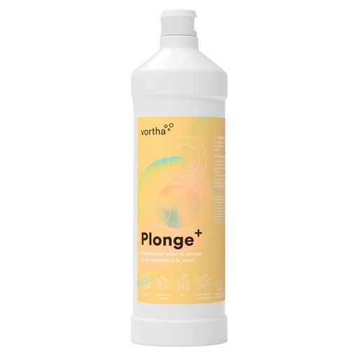 Vortha PLONGE+ liquide vaisselle mains / 1L