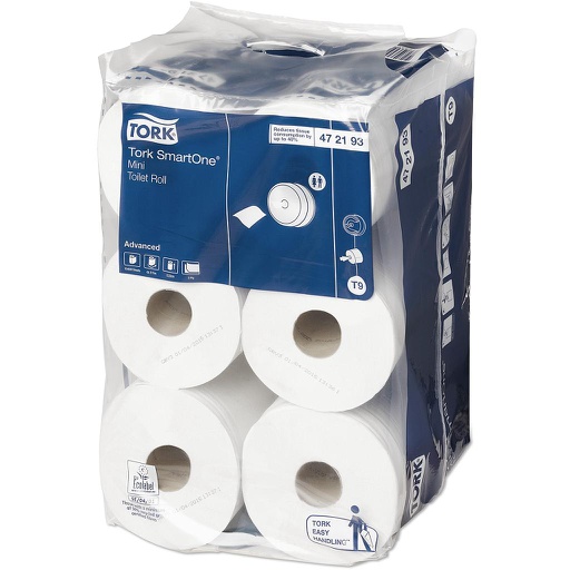[5097] Papier toilette T9 Tork SmartOne Mini 472193 / CT 12
