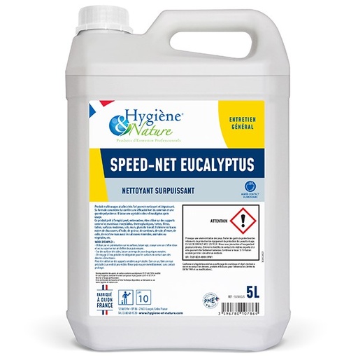 [2065] AP - Tery Speed-Net Eucalyptus nettoyant surpuissant / 5L (remplacé par Bearclen)