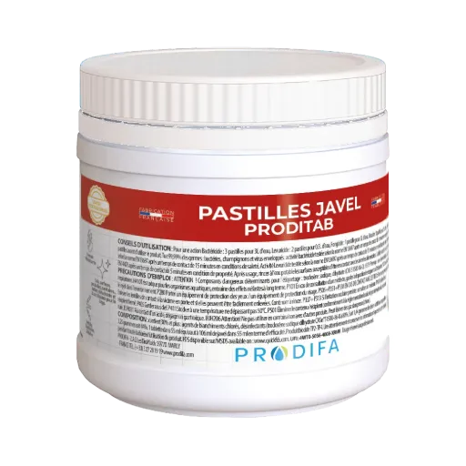 Pastilles de chlore / javel (150) / Bte 500g