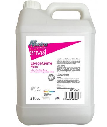 [5106] Crème lavante mains, corps et cheveux ENVOL / 5L